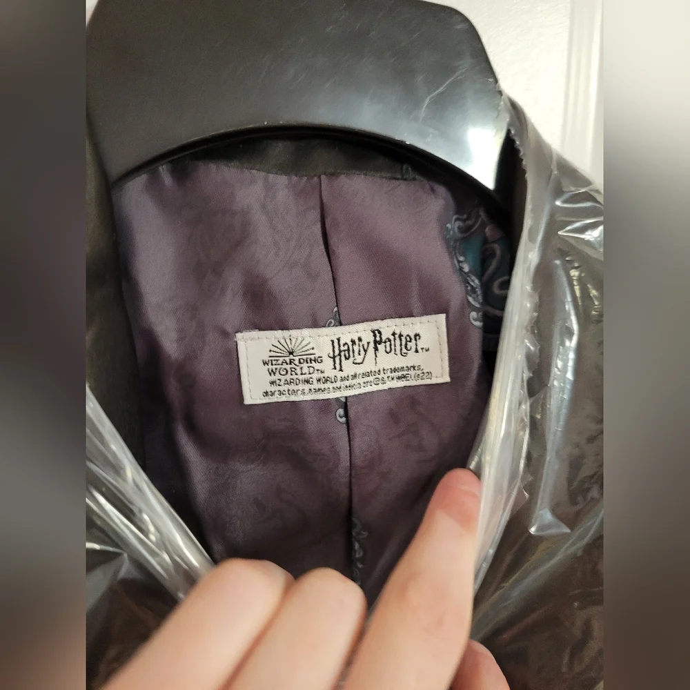 NWT Harry Potter Slytherin Deluxe Men's Blazer- 42R- Warner Bros, Wizard, Magic